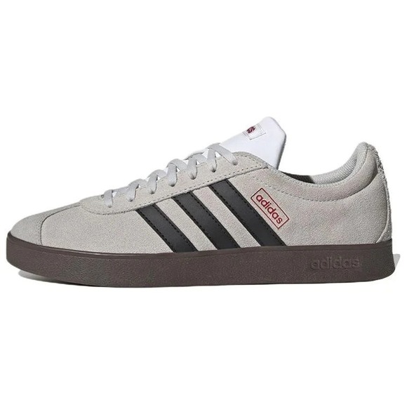 Adidas Sportswear VL Court 2.0 Mens Shoes Grey One / Core Black HQ1802 Size 11
